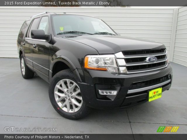 2015 Ford Expedition Limited in Tuxedo Black Metallic