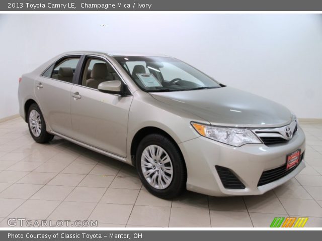 2013 Toyota Camry LE in Champagne Mica