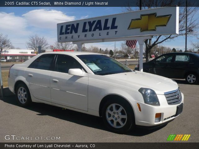 2005 Cadillac CTS Sedan in White Diamond