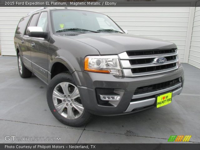 2015 Ford Expedition EL Platinum in Magnetic Metallic