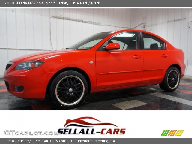 2008 Mazda MAZDA3 i Sport Sedan in True Red