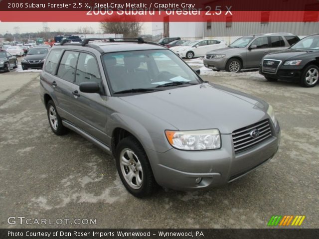 2006 Subaru Forester 2.5 X in Steel Gray Metallic