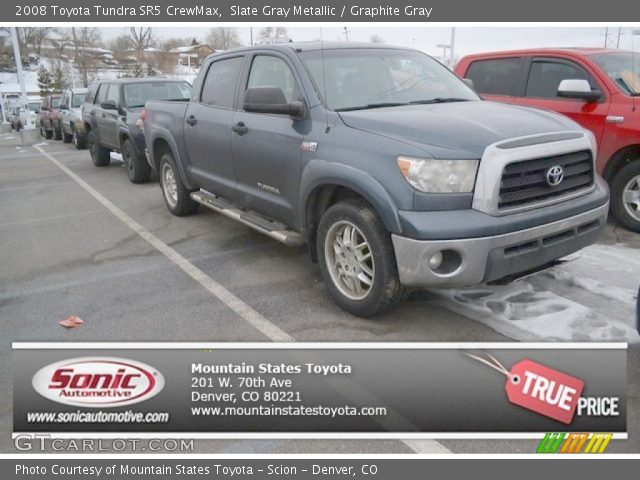 2008 Toyota Tundra SR5 CrewMax in Slate Gray Metallic