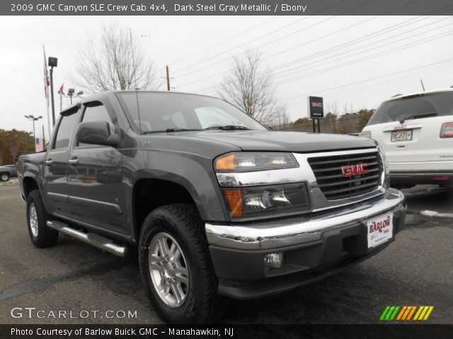 2009 GMC Canyon SLE Crew Cab 4x4 in Dark Steel Gray Metallic