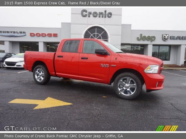 2015 Ram 1500 Express Crew Cab in Flame Red