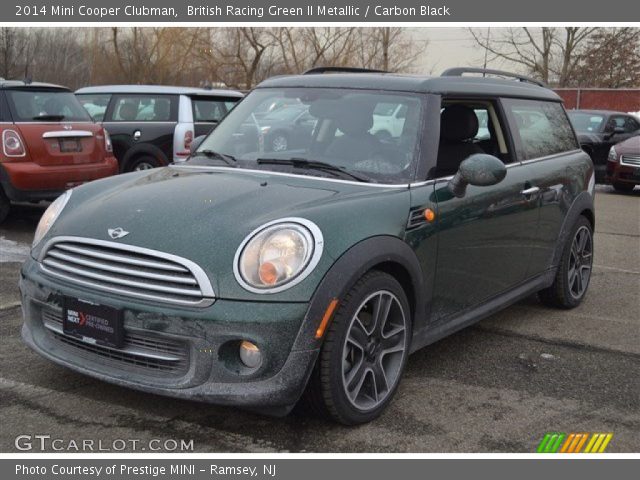 2014 Mini Cooper Clubman in British Racing Green II Metallic