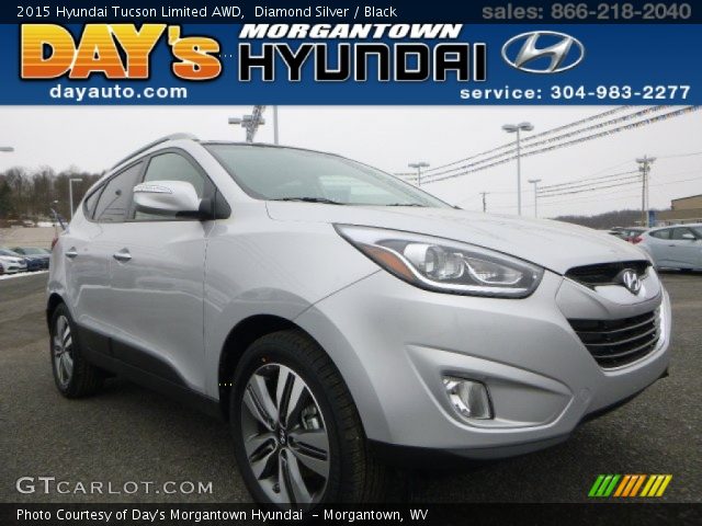 2015 Hyundai Tucson Limited AWD in Diamond Silver