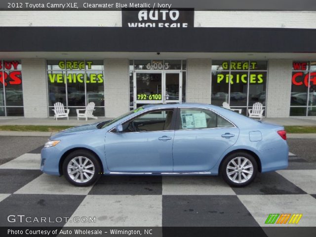 2012 Toyota Camry XLE in Clearwater Blue Metallic