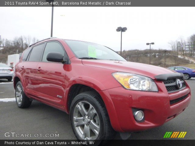 2011 Toyota RAV4 Sport 4WD in Barcelona Red Metallic