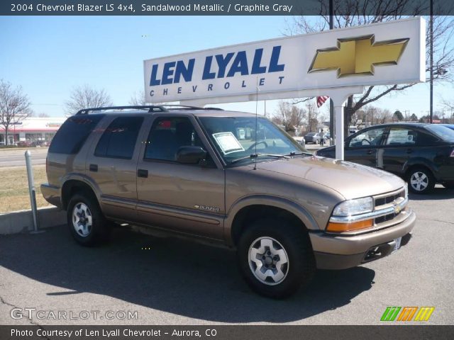 2004 Chevrolet Blazer LS 4x4 in Sandalwood Metallic