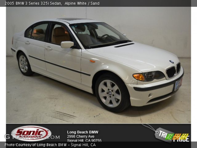 2005 BMW 3 Series 325i Sedan in Alpine White