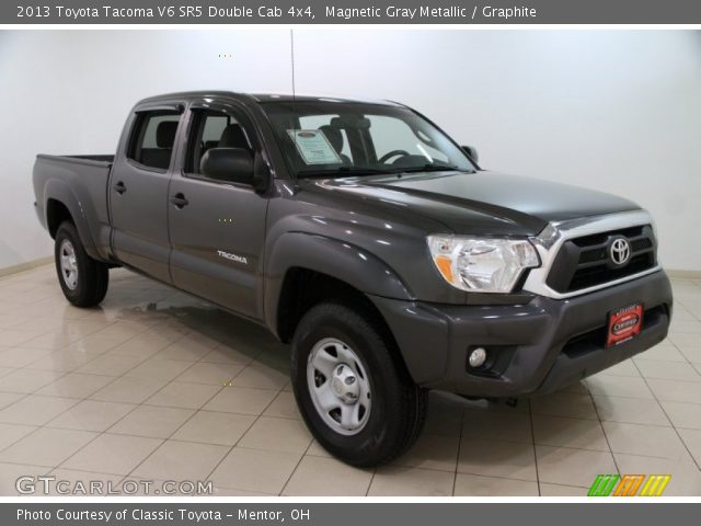 2013 Toyota Tacoma V6 SR5 Double Cab 4x4 in Magnetic Gray Metallic