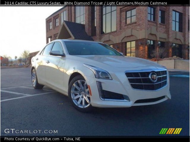 2014 Cadillac CTS Luxury Sedan in White Diamond Tricoat