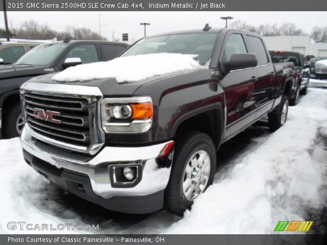 2015 GMC Sierra 2500HD SLE Crew Cab 4x4 in Iridium Metallic