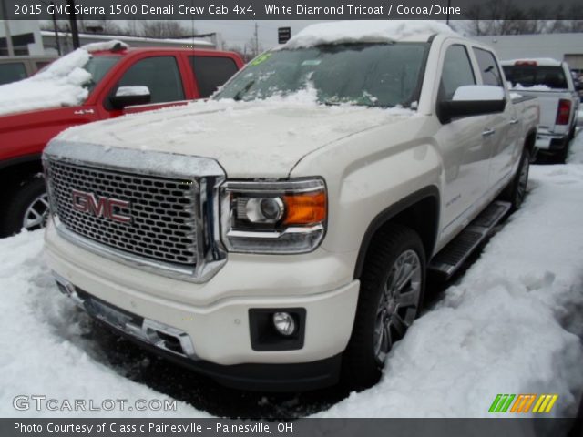 2015 GMC Sierra 1500 Denali Crew Cab 4x4 in White Diamond Tricoat