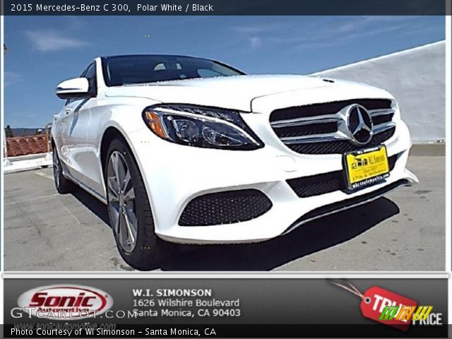 2015 Mercedes-Benz C 300 in Polar White
