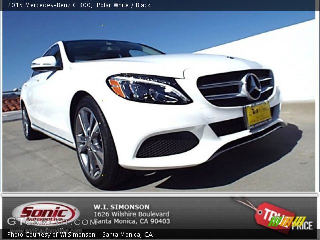 2015 Mercedes-Benz C 300 in Polar White