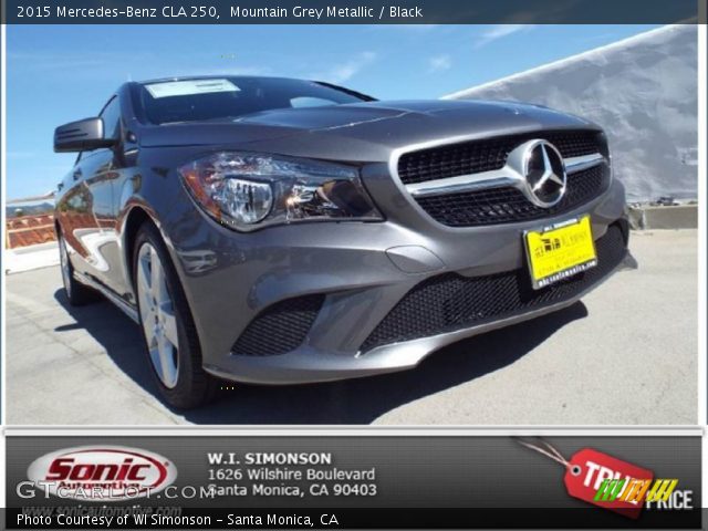 2015 Mercedes-Benz CLA 250 in Mountain Grey Metallic