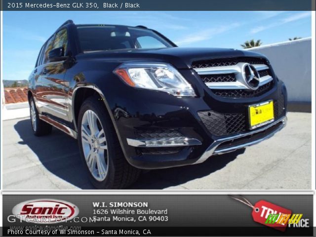 2015 Mercedes-Benz GLK 350 in Black