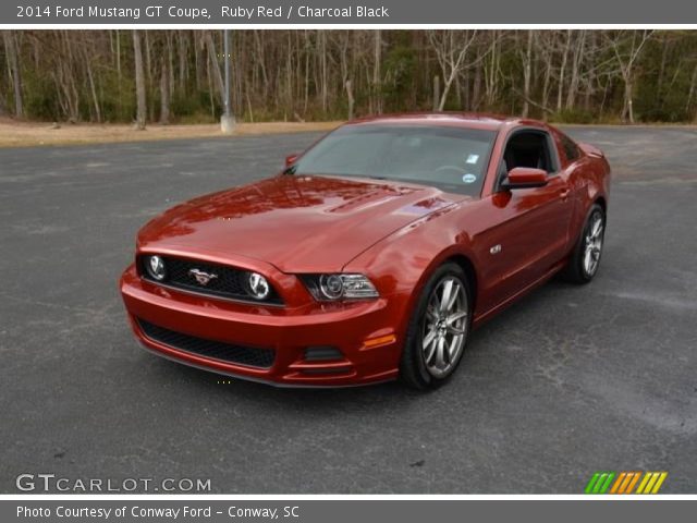 2014 Ford Mustang GT Coupe in Ruby Red