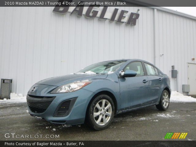 2010 Mazda MAZDA3 i Touring 4 Door in Gunmetal Blue Mica