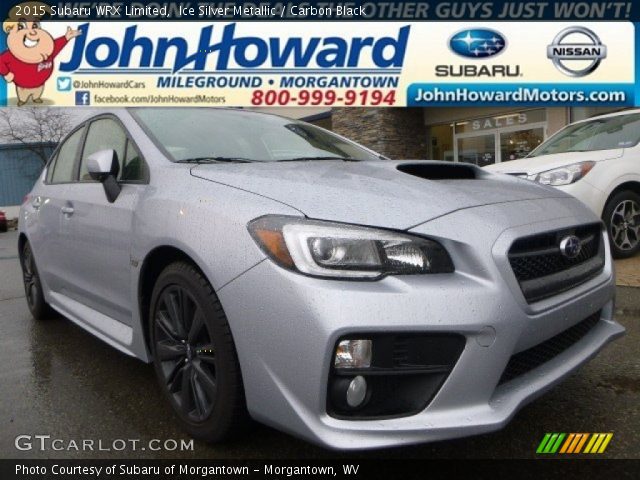 2015 Subaru WRX Limited in Ice Silver Metallic