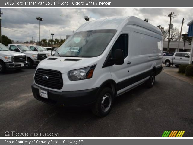 2015 Ford Transit Van 350 HR Long in Oxford White