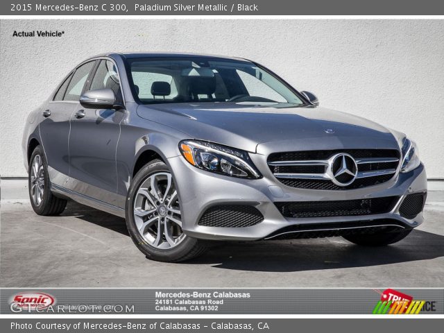 2015 Mercedes-Benz C 300 in Paladium Silver Metallic