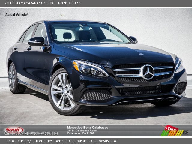 2015 Mercedes-Benz C 300 in Black