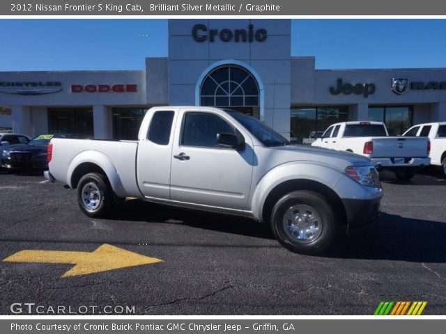 2012 Nissan Frontier S King Cab in Brilliant Silver Metallic