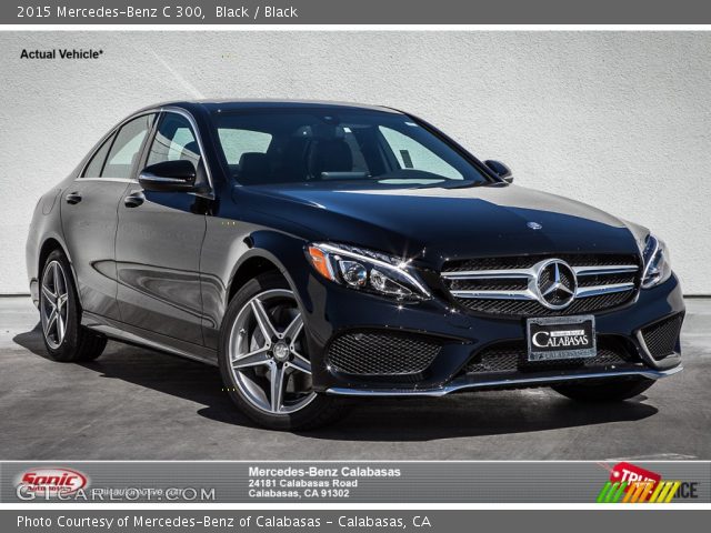 2015 Mercedes-Benz C 300 in Black