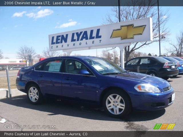 2006 Chevrolet Impala LTZ in Laser Blue Metallic