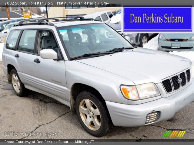 2002 Subaru Forester 2.5 S in Platinum Silver Metallic