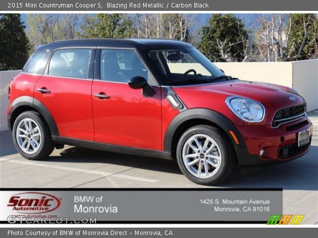 2015 Mini Countryman Cooper S in Blazing Red Metallic