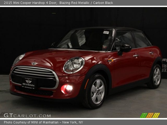 2015 Mini Cooper Hardtop 4 Door in Blazing Red Metallic