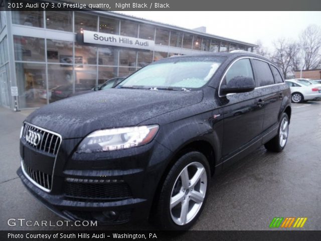 2015 Audi Q7 3.0 Prestige quattro in Night Black