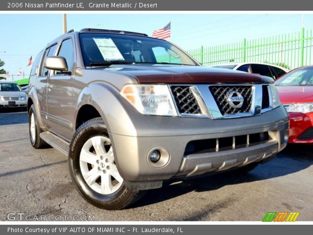 2006 Nissan Pathfinder LE in Granite Metallic