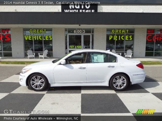 2014 Hyundai Genesis 3.8 Sedan in Casablanca White