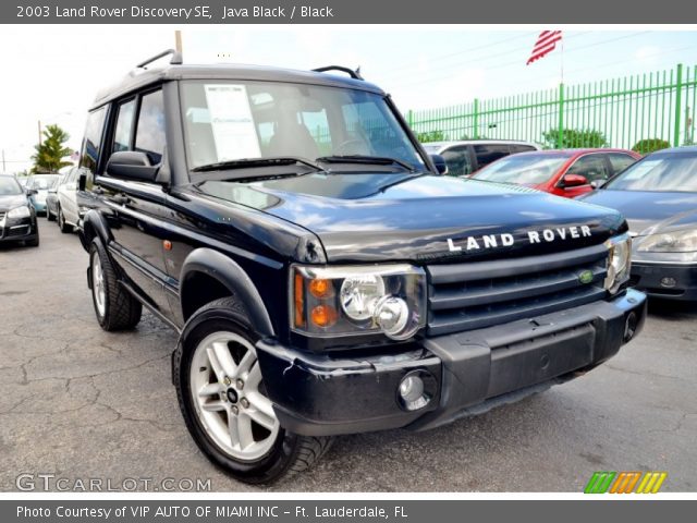 2003 Land Rover Discovery SE in Java Black