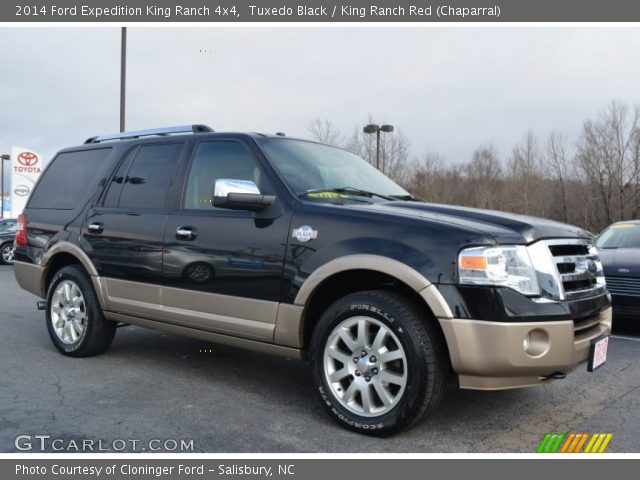 2014 Ford Expedition King Ranch 4x4 in Tuxedo Black