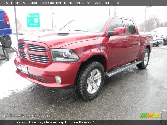 2014 Ram 1500 Sport Crew Cab 4x4 in Deep Cherry Red Crystal Pearl