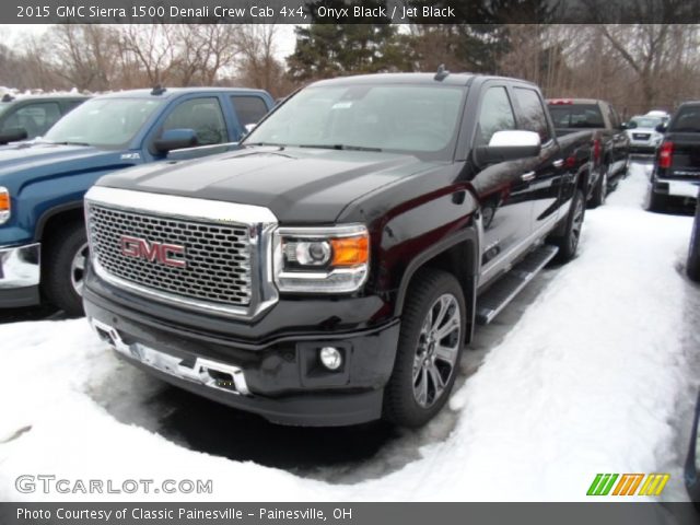 2015 GMC Sierra 1500 Denali Crew Cab 4x4 in Onyx Black