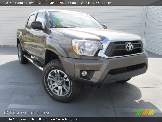 2015 Toyota Tacoma TSS PreRunner Double Cab in Pyrite Mica