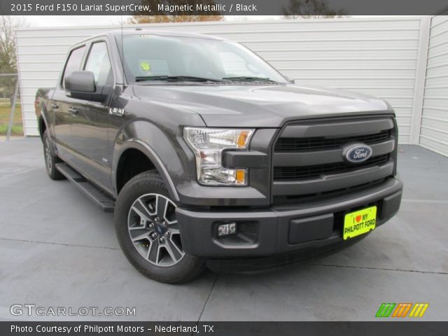 2015 Ford F150 Lariat SuperCrew in Magnetic Metallic