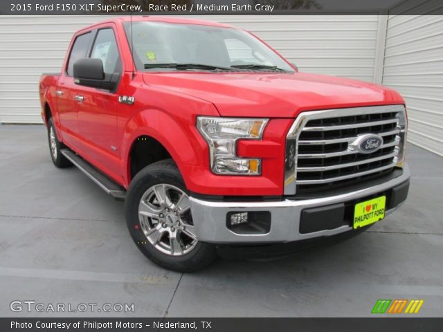 2015 Ford F150 XLT SuperCrew in Race Red