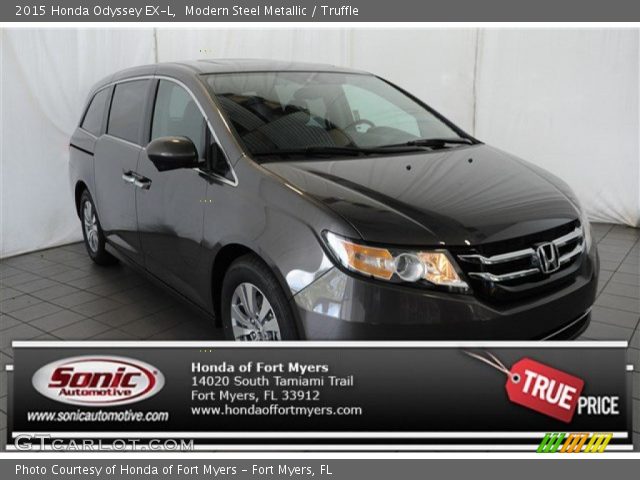2015 Honda Odyssey EX-L in Modern Steel Metallic
