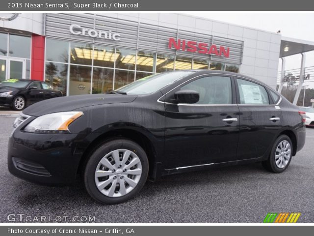2015 Nissan Sentra S in Super Black