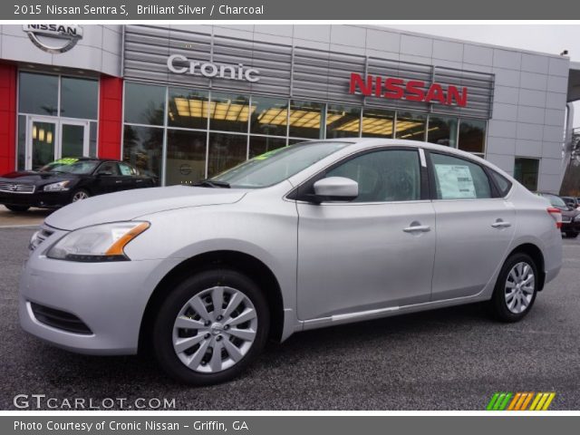 2015 Nissan Sentra S in Brilliant Silver