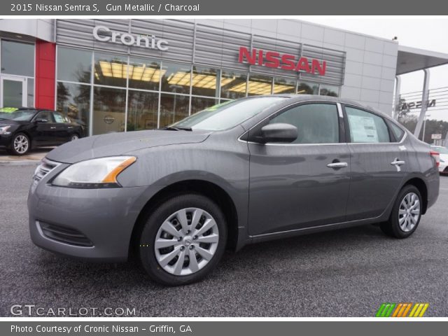 2015 Nissan Sentra S in Gun Metallic