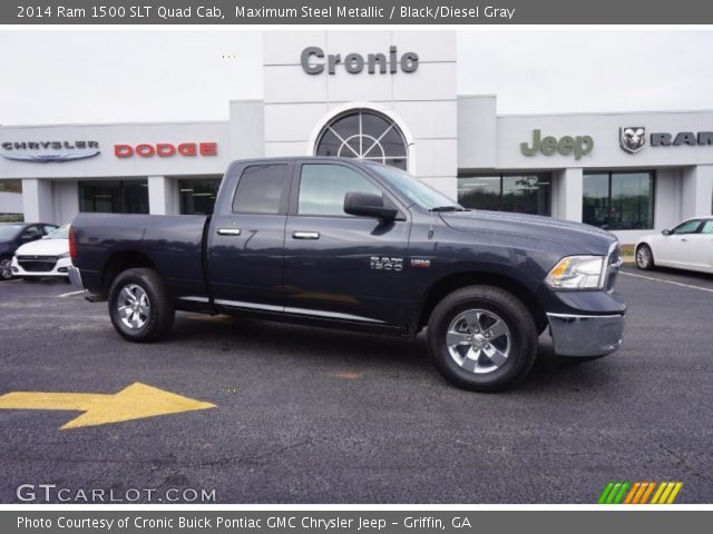 2014 Ram 1500 SLT Quad Cab in Maximum Steel Metallic